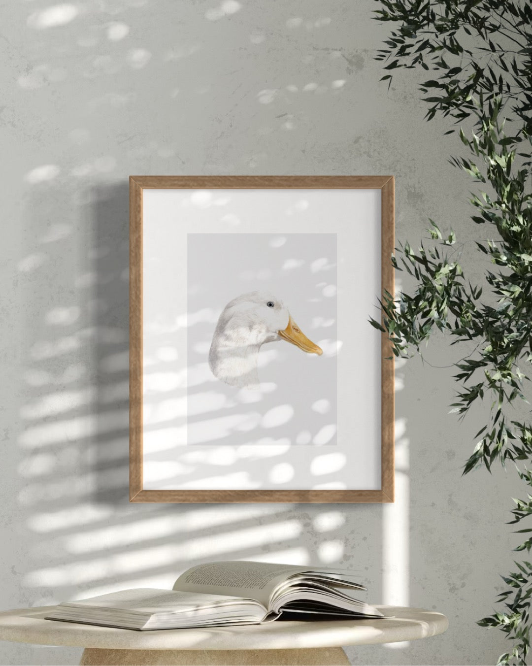 Gloria the Duck Print