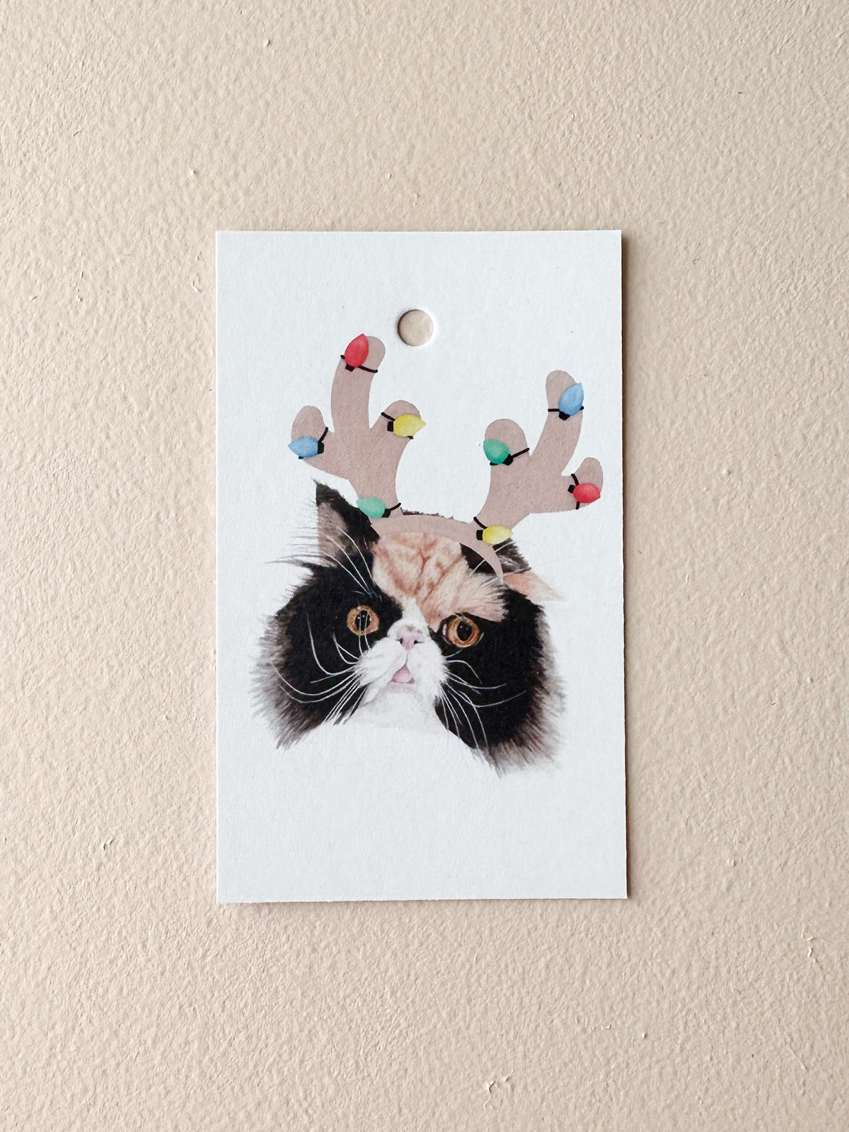 Anastasia the Calico Gift Tag