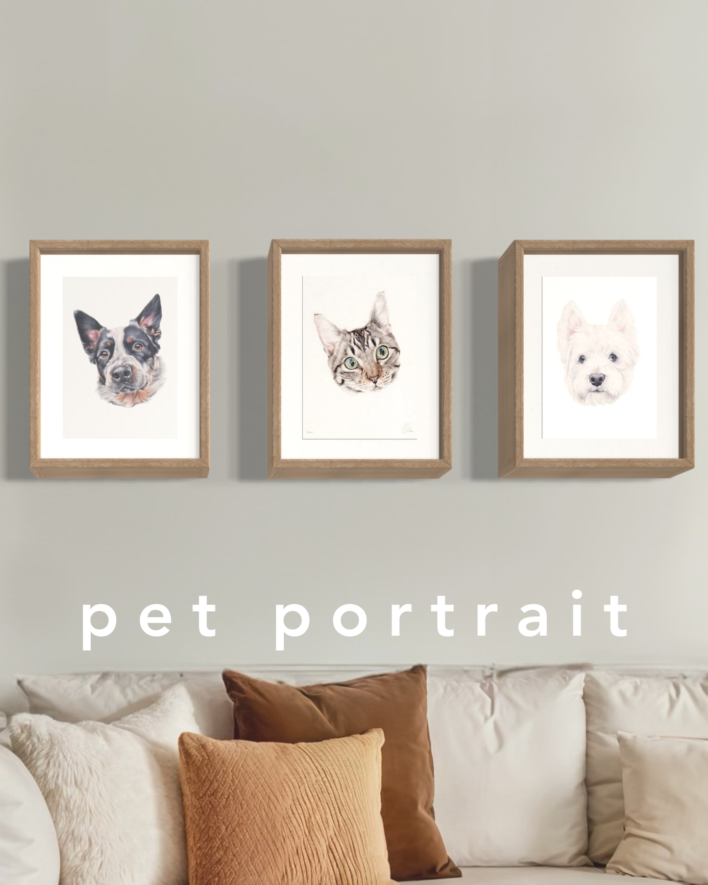 Custom Pet Portrait - May & June BOOKED OUT