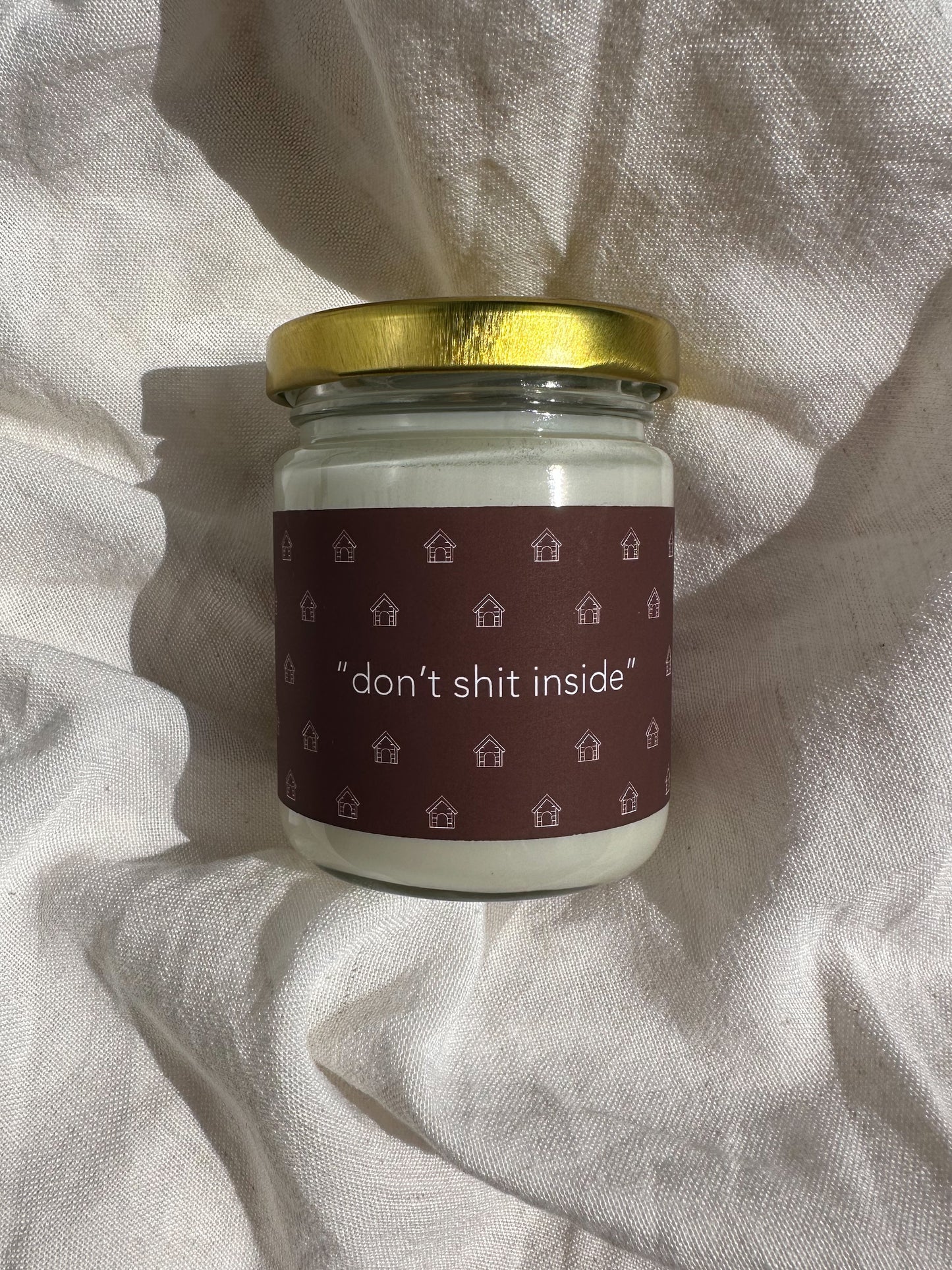 Don't Shit Inside Candle
