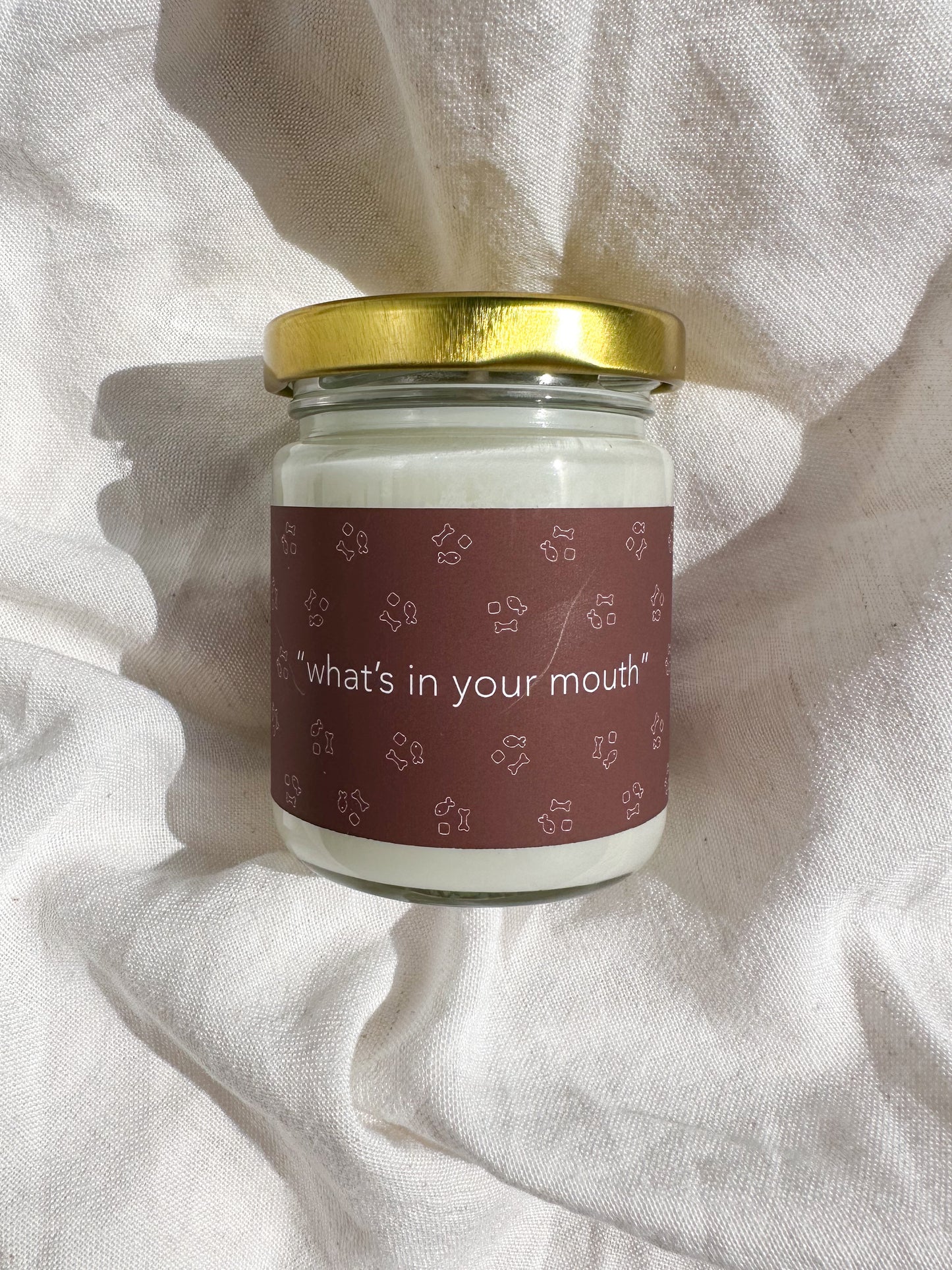 What’s in Your Mouth? Candle