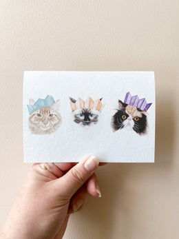 Merry Meow-Mas Card
