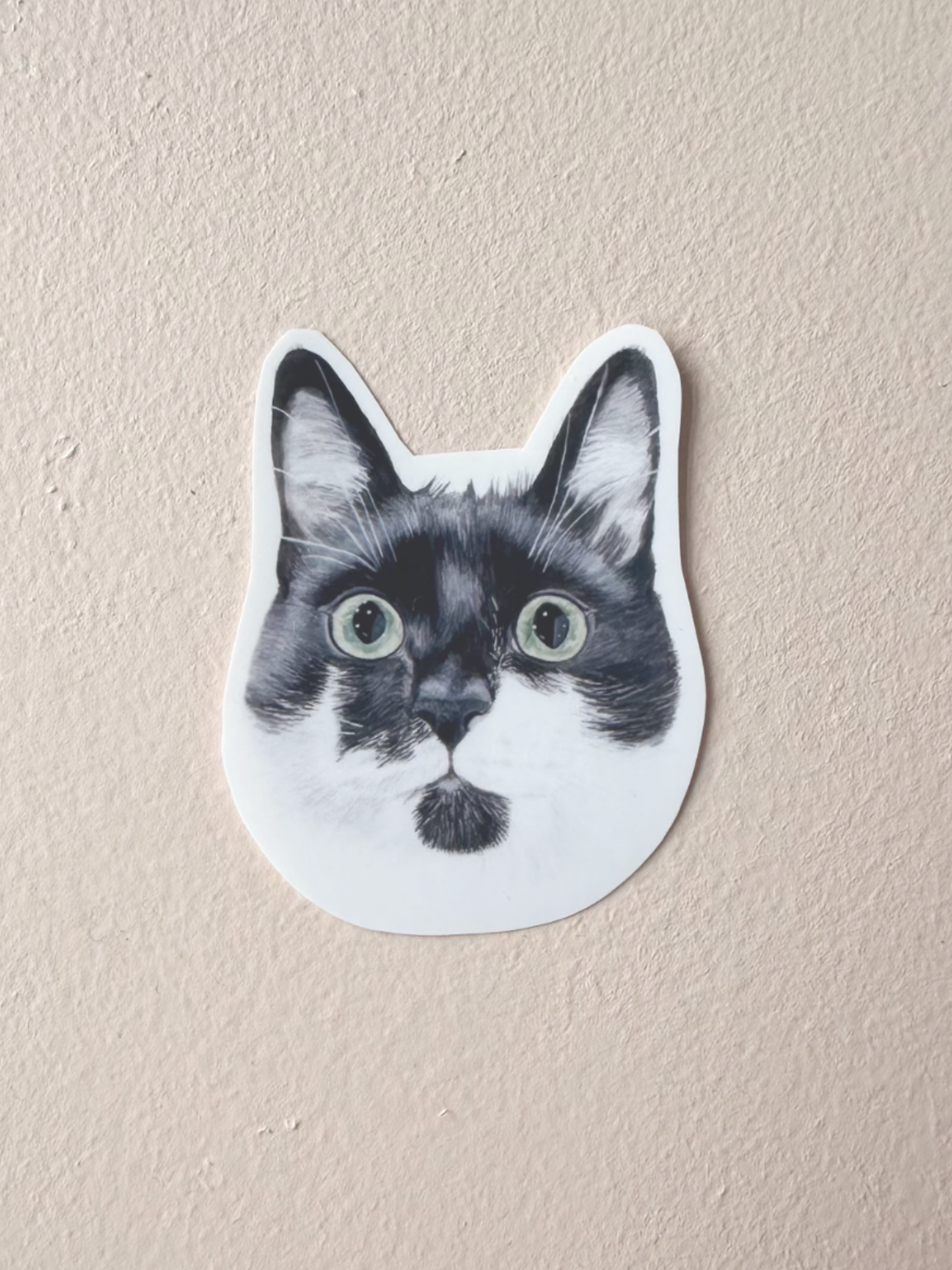 Percy the Tuxedo Cat Sticker