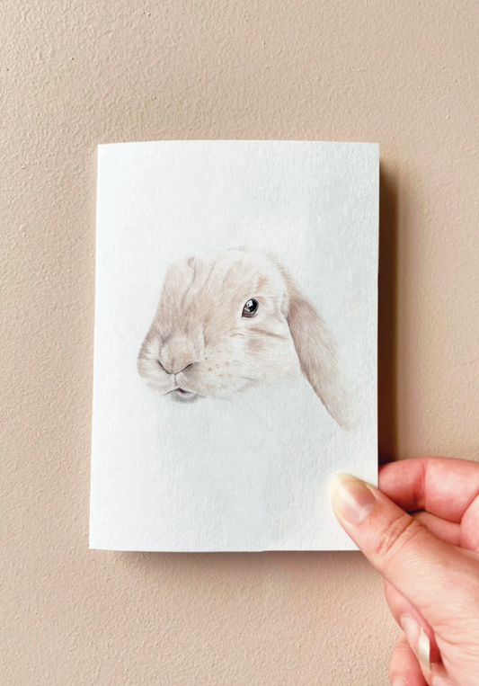 Nugget the Rabbit Card