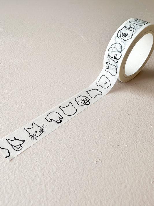 Pet Lovers Washi Tape