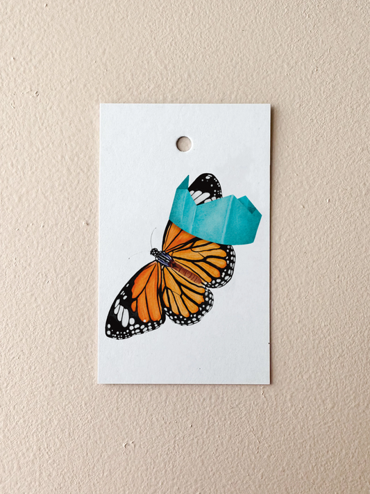 Ben The Butterfly Present Tag