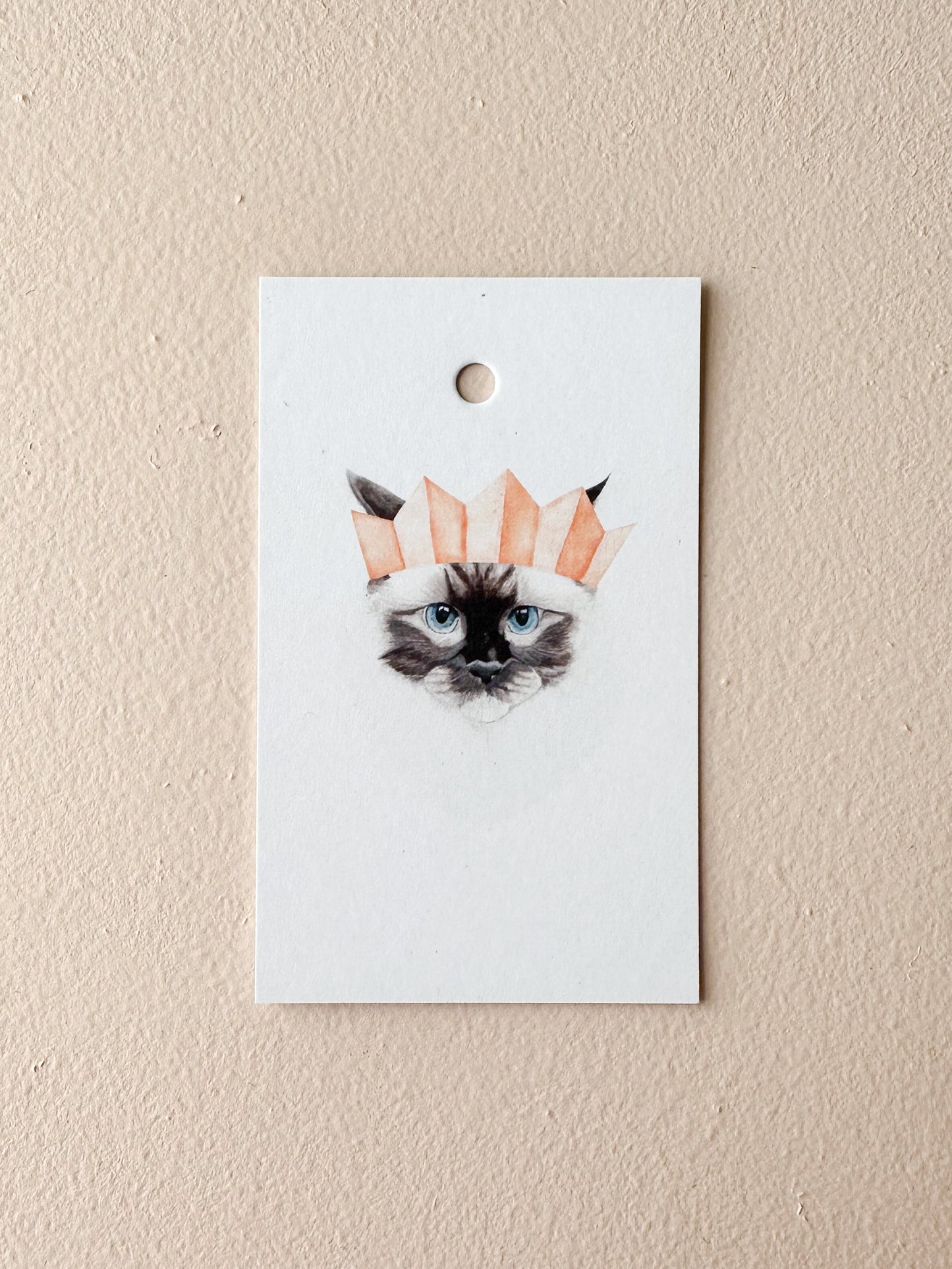 Leo the Ragdoll Present Tag