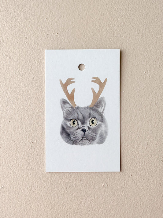 Elliot the British Short Hair Present Tag