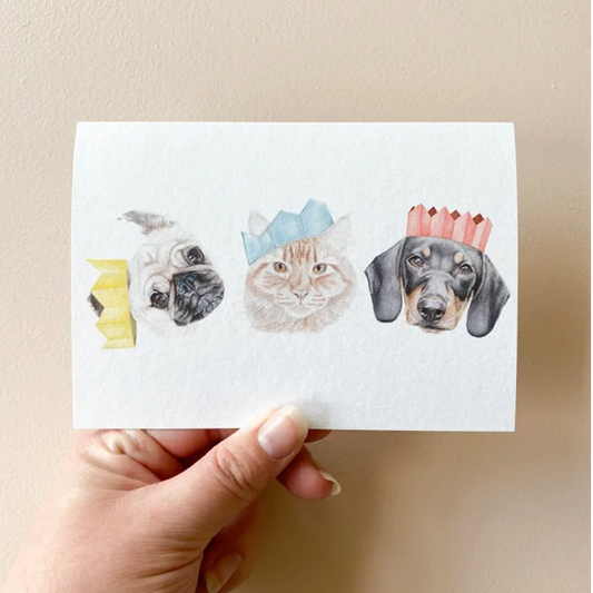 Merry Petmas Greeting Card