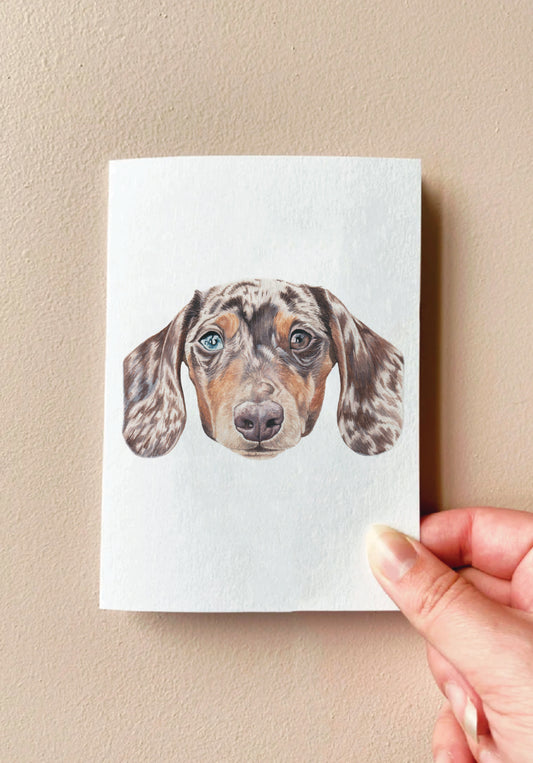 Jimmy the Sausage Dog Card