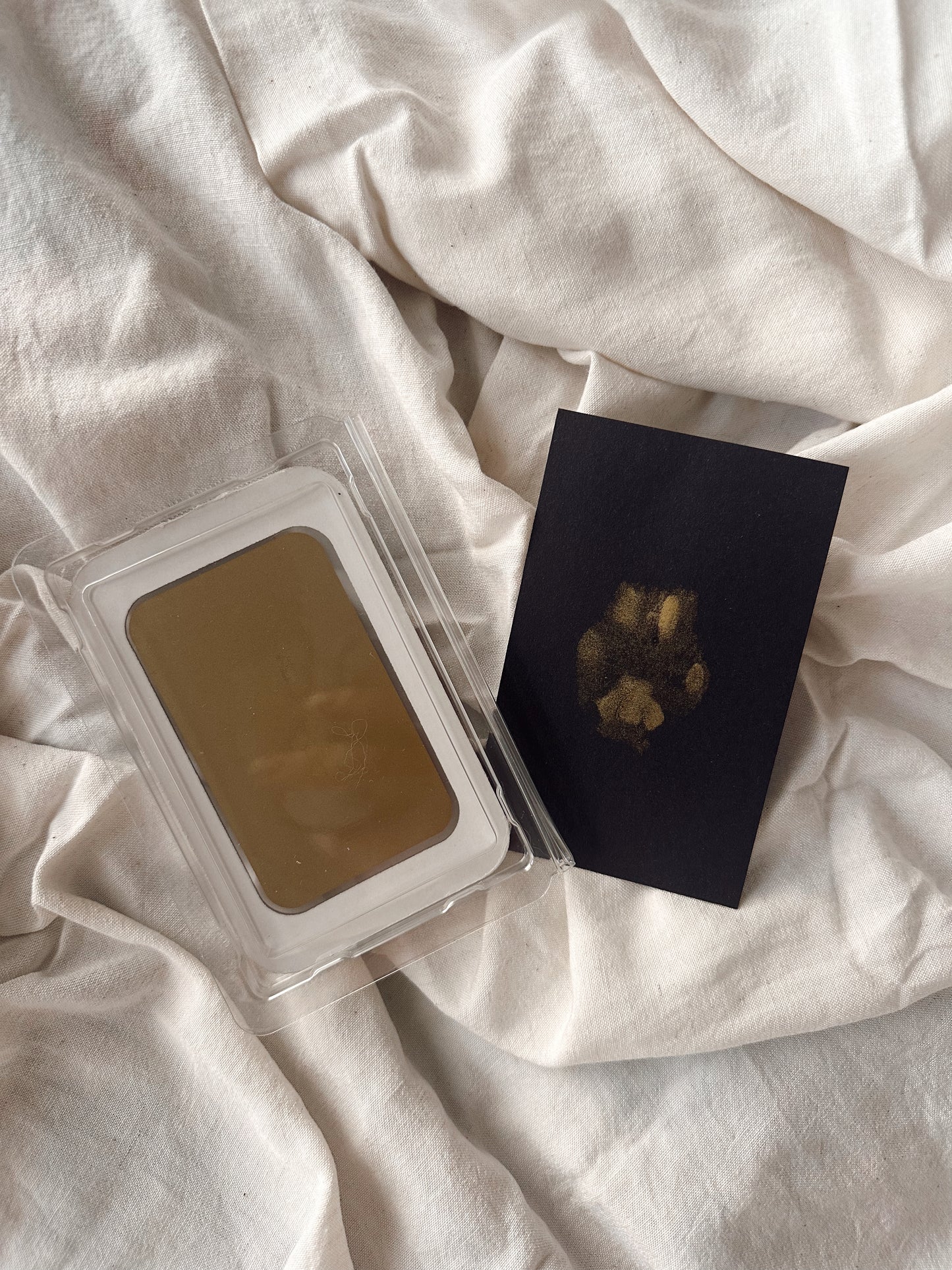 Limited Edition Luxe Gold Inkless Paw Print