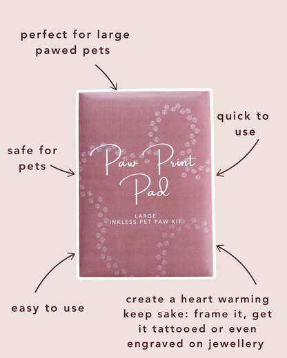 Large Inkless No Mess Paw Print Kit