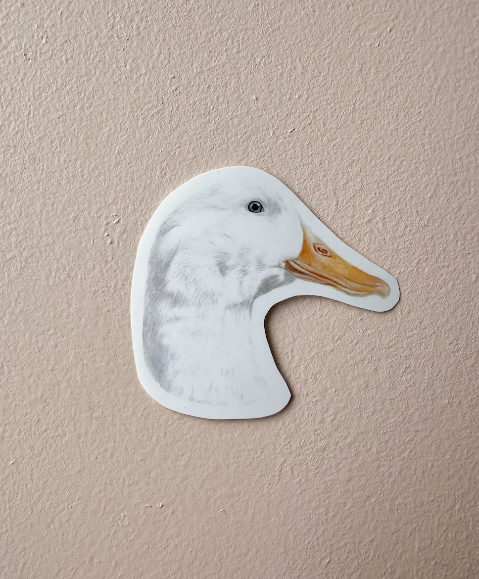 Gloria the Duck Sticker