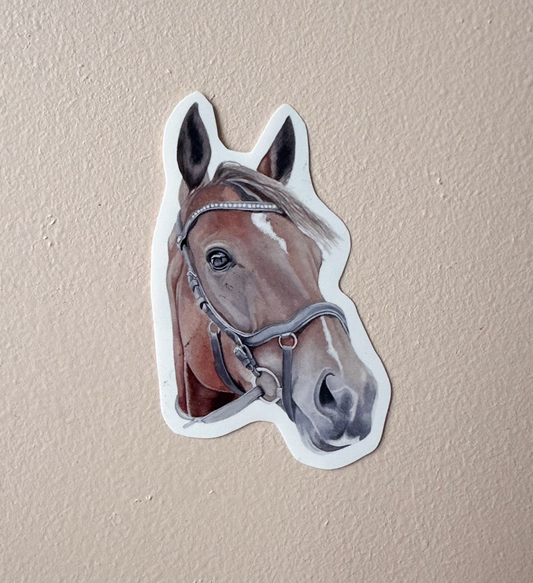 Jerry the Horse Sticker