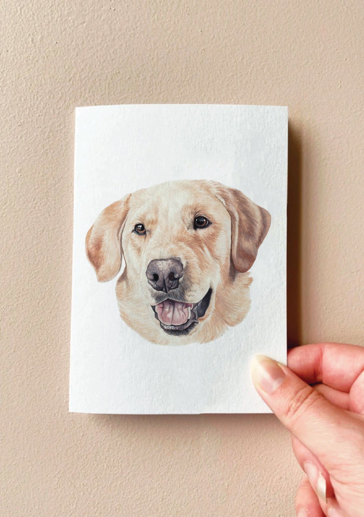 Lotus the Labrador Card