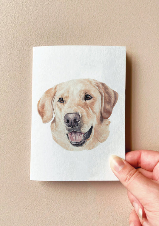 Lotus the Labrador Card