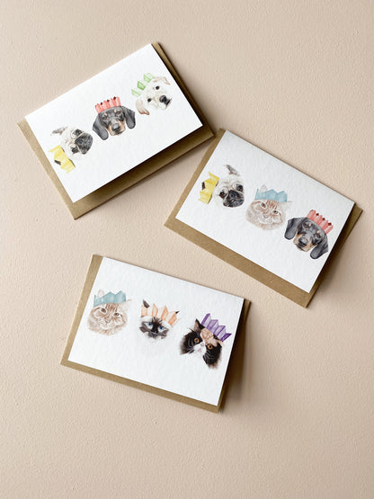 Merry Petmas Greeting Card