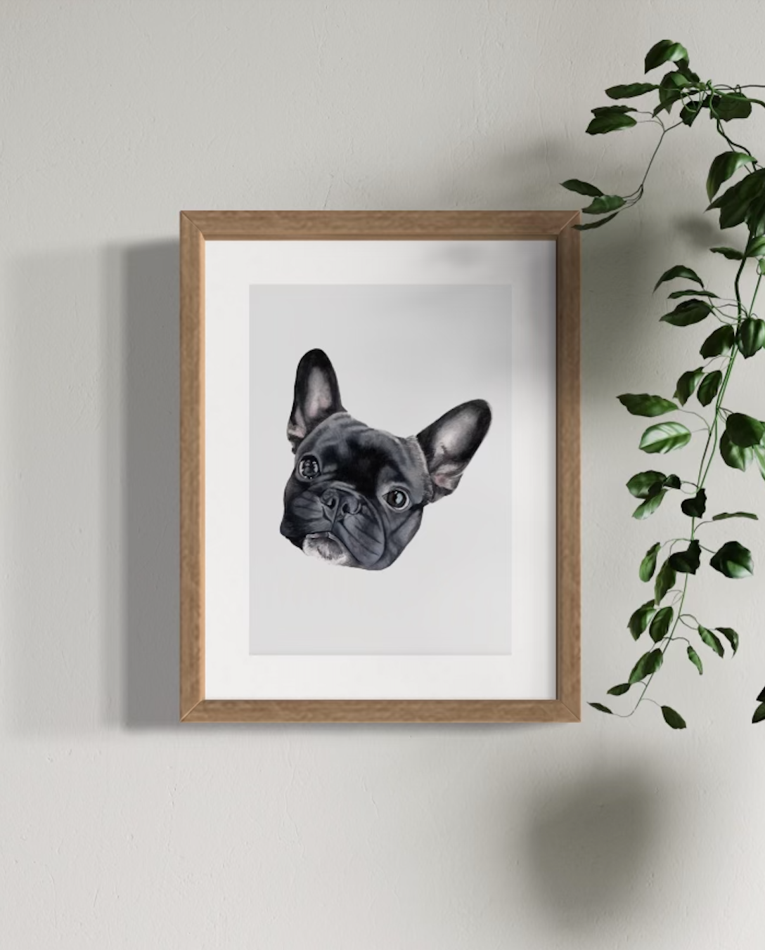 Hank the Frenchie Print