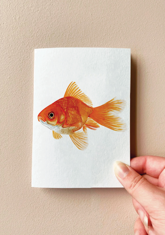 Phillip the Gold Fish Card