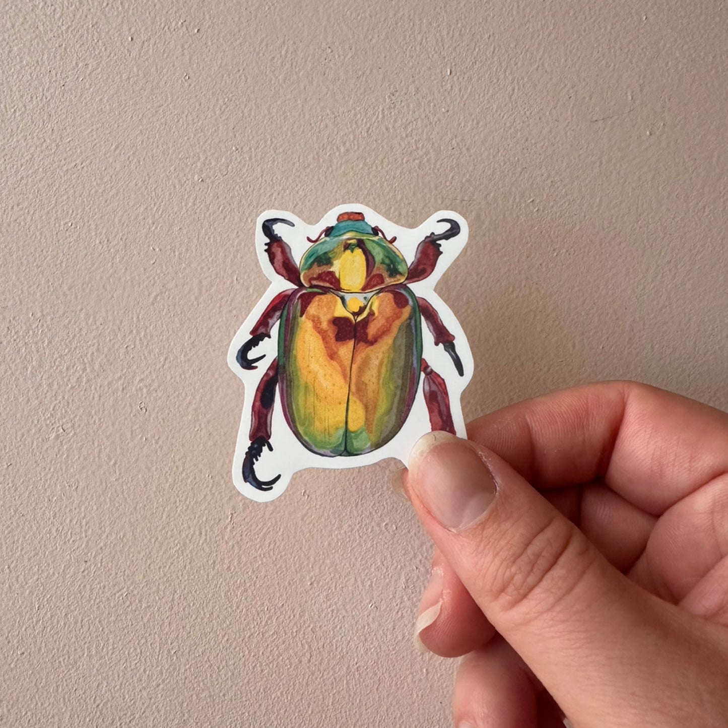 Chris the Christmas Beetle Sticker