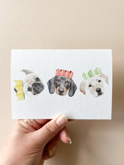 Merry Woof-mas Greeting Card