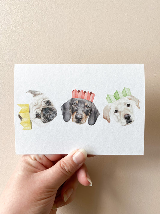 Merry Woof-mas Greeting Card