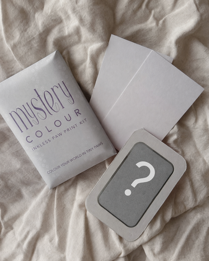 Mystery Colour Inkless Paw Print Kit