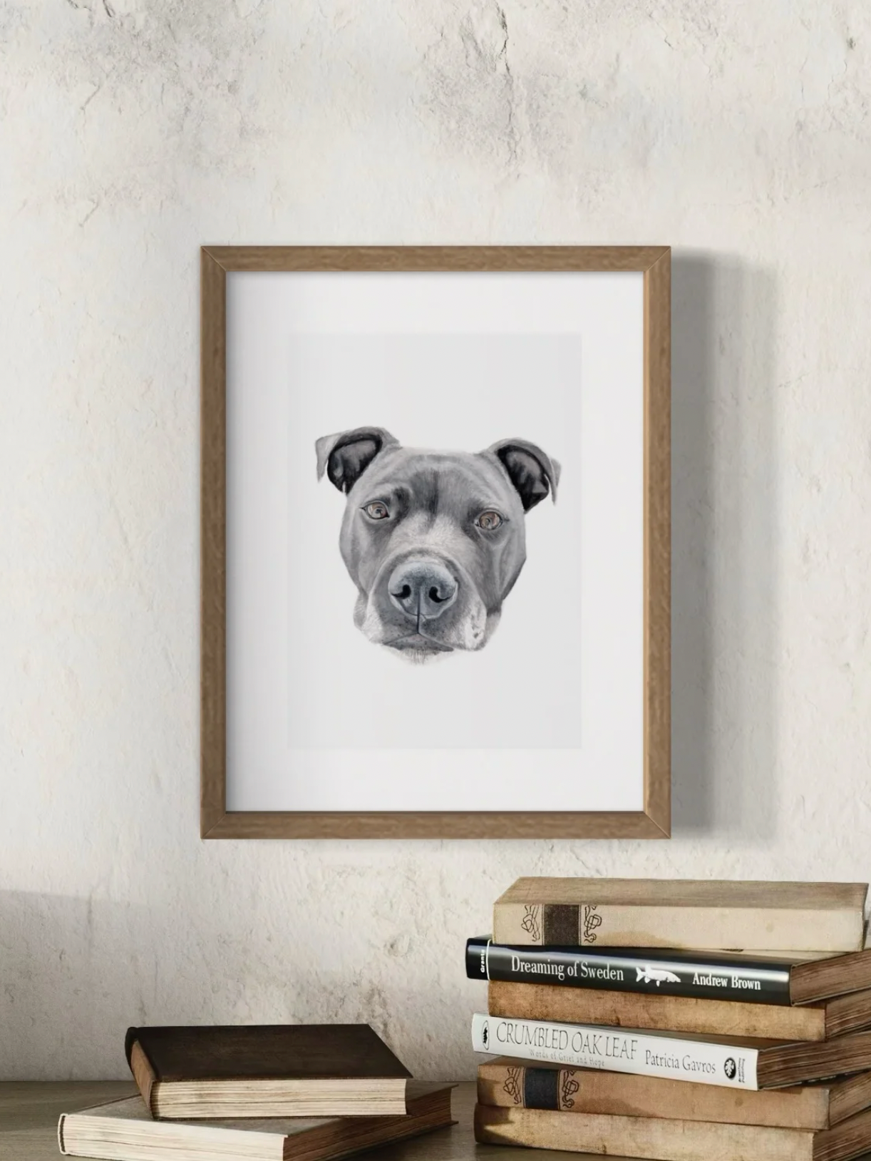 Hunter the Staffy Print