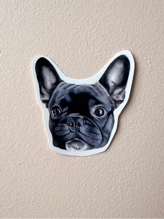 Hank the Frenchie Sticker