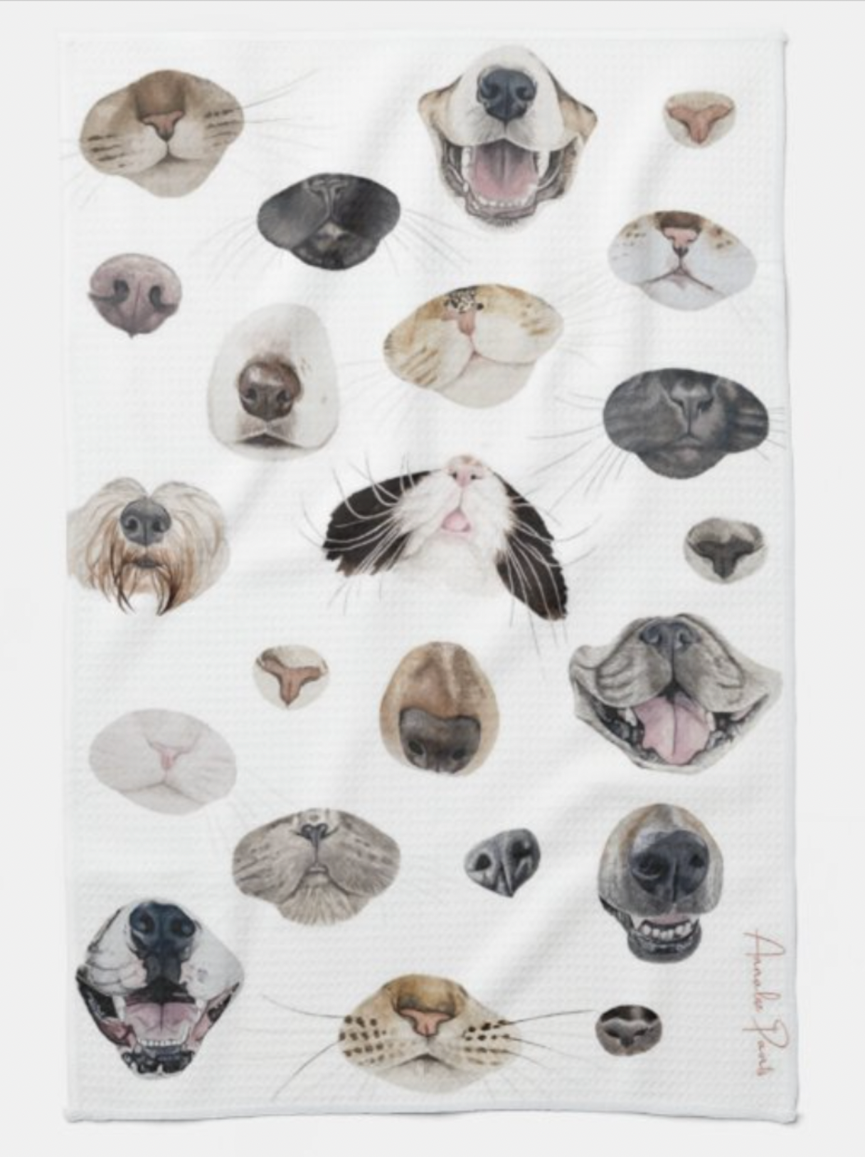 Boops & Snoots Tea Towel