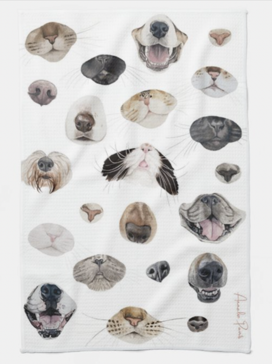 Boops & Snoots Tea Towel