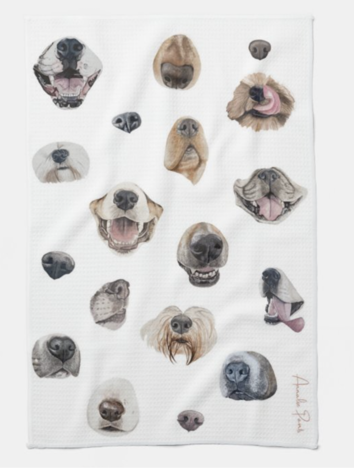 Boops & Snoots Dog Tea Towel