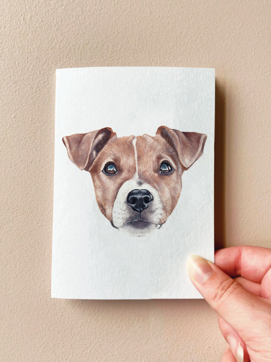 Spur the Jack Russell Card
