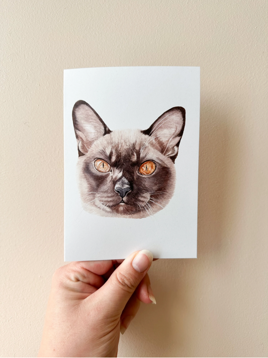 Yoyo the Burmese Card