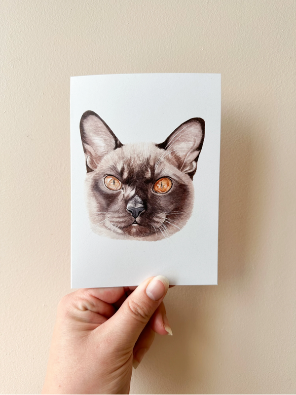 Yoyo the Burmese Card