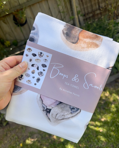 Seconds: Boops and Snoots Tea Towel