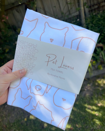 Seconds: Boops and Snoots Tea Towel