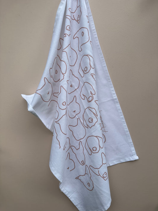 Pet Lovers Tea Towel