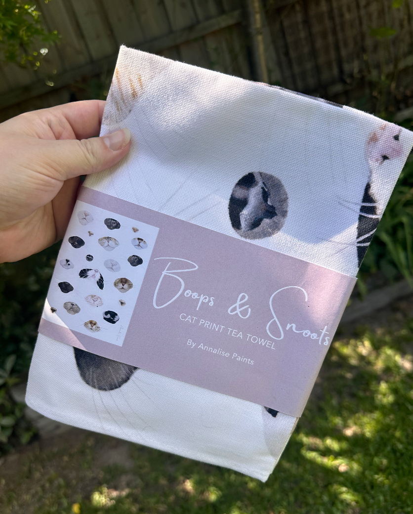 Seconds: Boops and Snoots Tea Towel