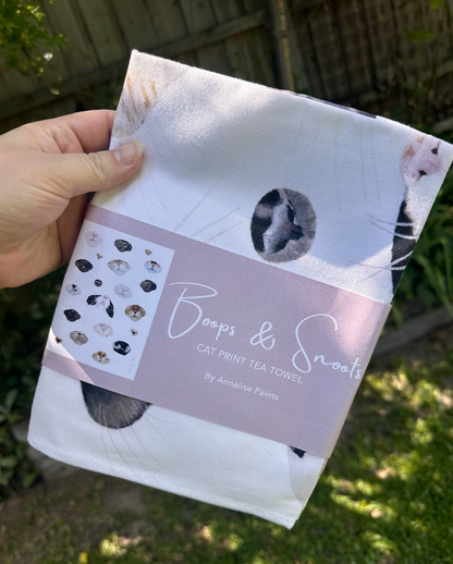 Seconds: Boops and Snoots Tea Towel